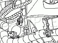 Engine Compartment Diagram for 2007 Saturn ION-2  2.2 L4 GAS