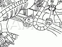 Rear of the Engine Diagram for 2007 Buick Lacrosse CX 3.8 V6 GAS