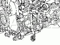 Front of the Engine Diagram for 2007 Buick Lacrosse CX 3.8 V6 GAS