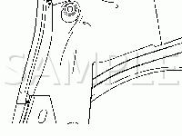 Above Right Rear Wheel Well Diagram for 2007 Buick Lucerne CXL 3.8 V6 GAS