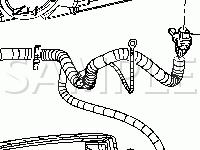 Front of Vehicle Diagram for 2007 Chevrolet Malibu LT 2.2 L4 GAS