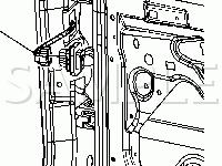 Door Diagram for 2007 Chevrolet Malibu LS 3.5 V6 GAS