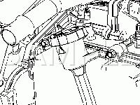 Engine Compartment Diagram for 2007 Saturn Outlook XR 3.6 V6 GAS