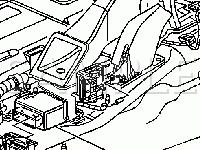Inflatable Restraint Sensing and Diagnostic Module Diagram for 2007 Chevrolet Trailblazer LT 5.3 V8 GAS