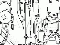 Behind Passenger Seat Diagram for 2007 GMC Envoy Denali 5.3 V8 GAS