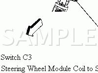 Steering Column Components Diagram for 2007 Saturn RELAY-3  3.9 V6 GAS