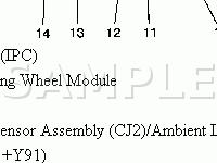 Instrument Panel Diagram for 2007 Chevrolet Silverado 1500 WT 4.3 V6 GAS