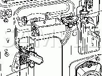 Extended Cab Rear Door Diagram for 2007 Chevrolet Silverado 1500 LT 5.3 V8 FLEX