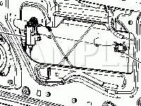 Passenger Door Diagram for 2007 GMC Sierra 1500 SLT 6.0 V8 GAS