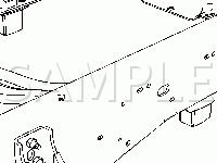 Rear Frame Rail Diagram for 2007 GMC Sierra 3500 HD SLT 6.0 V8 GAS