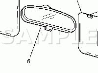 Roof Components Diagram for 2007 Chevrolet Silverado 1500 Classic WT 5.3 V8 GAS