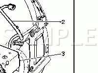 Engine Compartment Diagram for 2007 Saturn SKY RED Line 2.0 L4 GAS