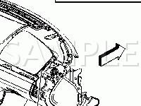 Instrument Panel Diagram for 2007 Saturn SKY RED Line 2.0 L4 GAS