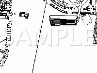 Side of Instrument Panel Components Diagram for 2007 Chevrolet Uplander  3.9 V6 FLEX