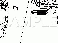 Side of Instrument Panel Components Diagram for 2007 Buick Terraza CXL 3.9 V6 GAS