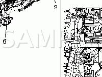 Engine Compartment Diagram for 2007 Saturn VUE  2.2 L4 GAS