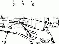 Engine Compartment Diagram for 2007 Saturn VUE  2.2 L4 GAS