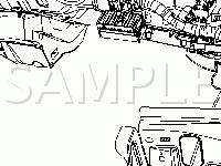 Engine Compartment Diagram for 2007 Saturn VUE Green Line 2.4 L4 ELECTRIC/GAS