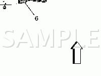 Front of Vehicle Diagram for 2007 Saturn VUE Green Line 2.4 L4 ELECTRIC/GAS