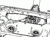 Underbody Components Diagram for 2008 GMC Acadia SLT 3.6 V6 GAS