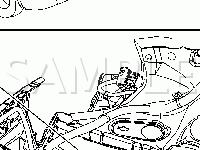 Engine Compartment Diagram for 2008 Saturn Astra XR 1.8 L4 GAS