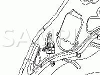 Luggage Area Components Diagram for 2008 Saturn Astra XR 1.8 L4 GAS