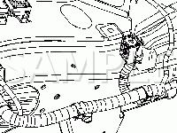 Engine Compartment Components Diagram for 2008 Saturn Aura XE 3.5 V6 GAS