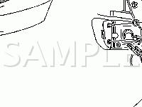 Front Turn Signal and Fog Lamps Diagram for 2008 Chevrolet Aveo LS 1.6 L4 GAS