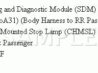 Body Components Diagram for 2008 GMC Canyon SL 2.9 L4 GAS