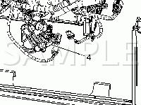 Engine Compartment Diagram for 2008 Chevrolet Cobalt LT 2.2 L4 GAS