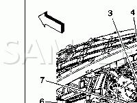 Engine Harness Diagram for 2008 Cadillac DTS  4.6 V8 GAS