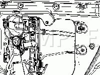 Door Diagram for 2008 Chevrolet Equinox LT 3.4 V6 GAS