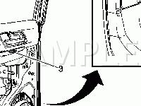 Door Components Diagram for 2008 GMC Yukon XL 1500 Denali 6.2 V8 GAS