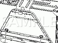 Front Body Components Diagram for 2008 Chevrolet Avalanche LS 5.3 V8 GAS