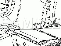 Seat Components Diagram for 2008 Chevrolet Suburban 1500 LT 5.3 V8 FLEX