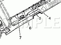 Body Components Diagram for 2008 Chevrolet Tahoe Hybrid 6.0 V8 ELECTRIC/GAS