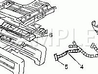Seat Components Diagram for 2008 Chevrolet Express 2500  4.8 V8 GAS