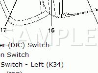 Instrument Panel Components Diagram for 2008 GMC Savana 1500 LT 5.3 V8 FLEX