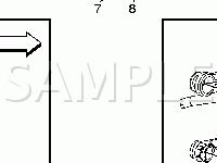 Frame and Underbody Components Diagram for 2008 GMC Savana 1500 LT 5.3 V8 FLEX