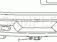Rear Body Components Diagram for 2008 Chevrolet Express 2500  6.6 V8 DIESEL
