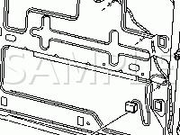 Door Components Diagram for 2008 GMC Savana 3500  6.6 V8 DIESEL