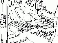 Door Components Diagram for 2008 Chevrolet HHR LT 2.4 L4 GAS