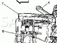 Seat Air Bags Diagram for 2008 Chevrolet Impala LS 3.9 V6 FLEX