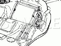 Fuel Tank Components Diagram for 2008 Chevrolet Impala LT 3.9 V6 FLEX
