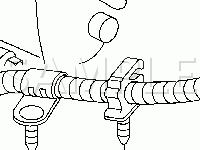 Wheel Speed Sensor Diagram for 2008 Chevrolet Impala LS 3.9 V6 FLEX