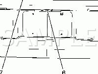 Rear Lighting Components Diagram for 2008 Chevrolet Impala SS 5.3 V8 GAS