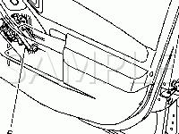 Door Diagram for 2008 Chevrolet Malibu Classic LT 3.5 V6 GAS
