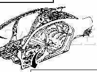 Seat Belts Diagram for 2008 Chevrolet Malibu LTZ 3.6 V6 GAS