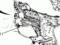 Engine Compartment Diagram for 2008 Saturn Outlook XR 3.6 V6 GAS