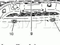 Rear of Vehicle Diagram for 2008 Chevrolet Silverado 1500 LT 4.8 V8 GAS